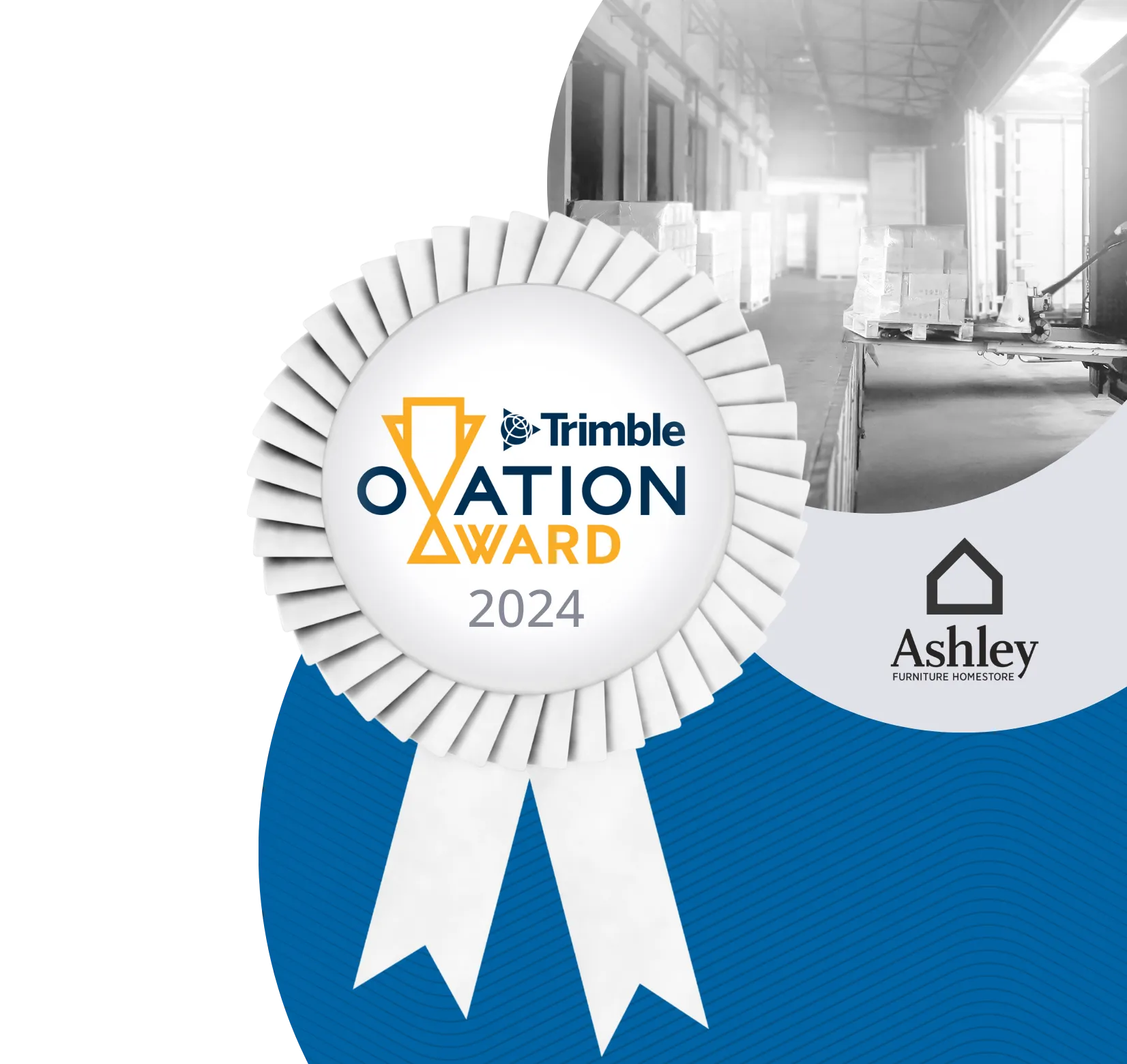 Ashley Furniture wins 2024 Trimble Ovation Award for best collaboration