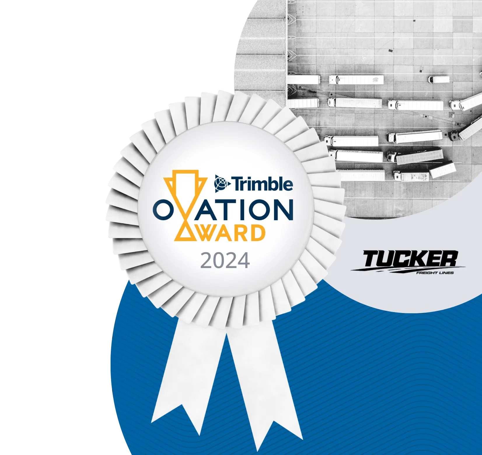 Tucker Freight Lines Recognized as a 2024 Trimble Ovation Award Winner